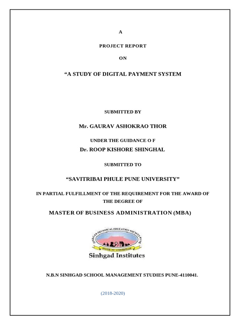 Study of Digital Payment Systems | PDF | Credit Card | Public Key ...
