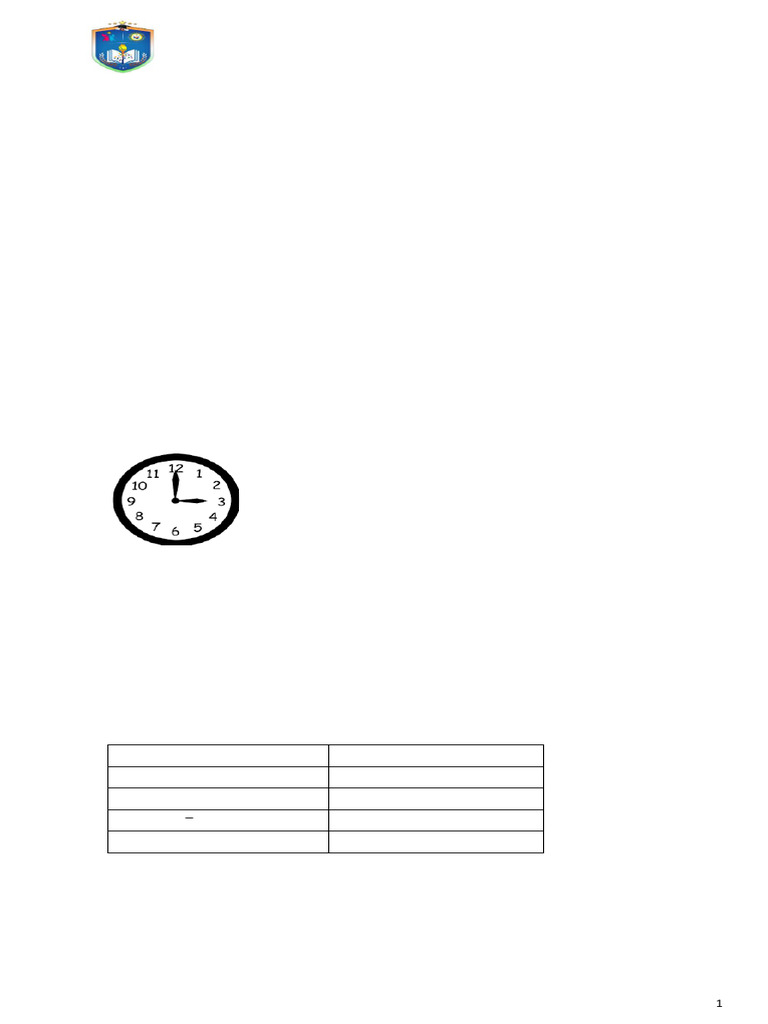 Grade 2 Math Sample QP (Term III) | PDF
