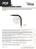 NEC Minimum Bending Radius Guidelines | PDF | Cable | Industries