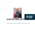 Acatistier Ortodox