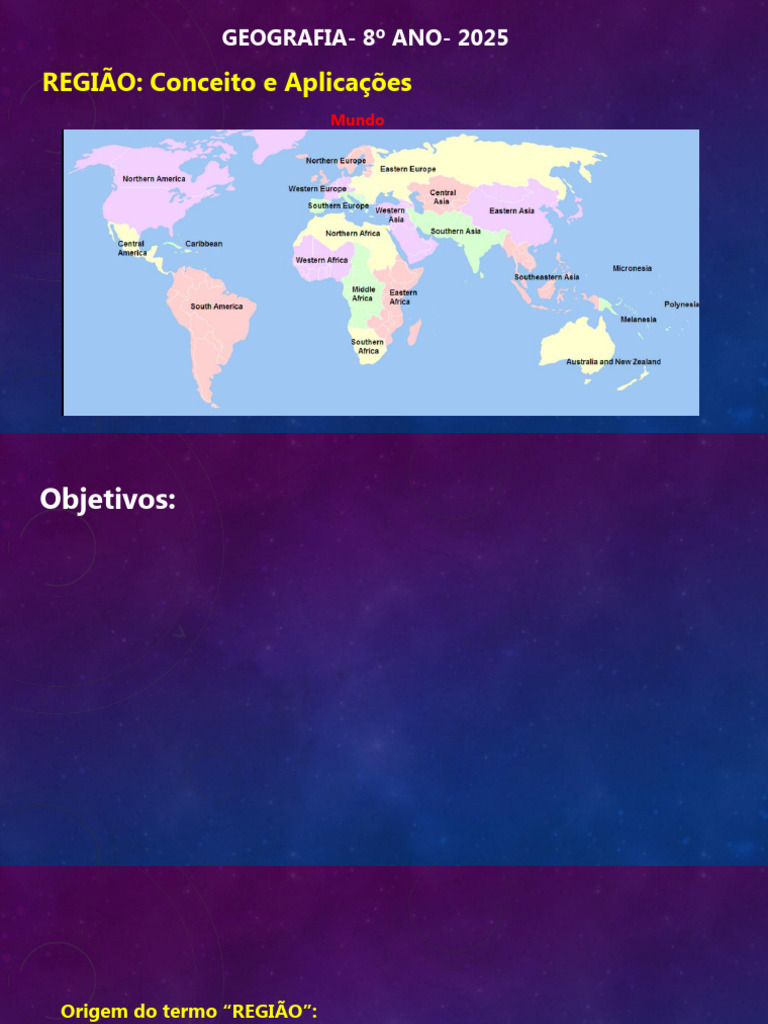 Conceito e Tipos de Região na Geografia | PDF | Geografia