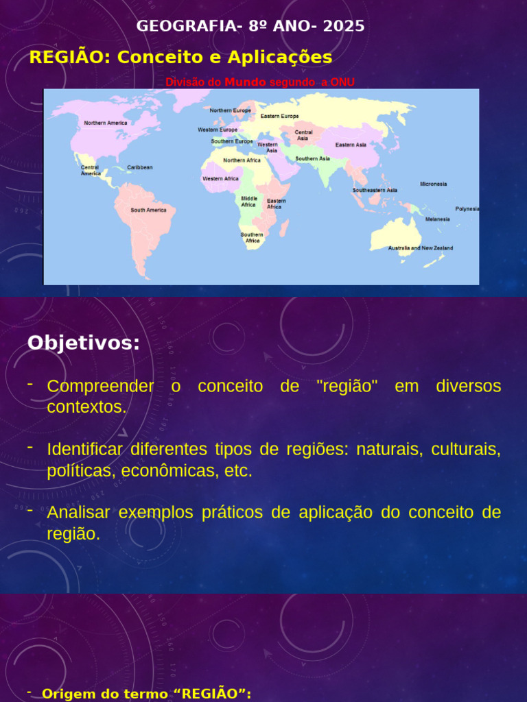 Conceito e Tipos de Regiões Geográficas | PDF | Geografia