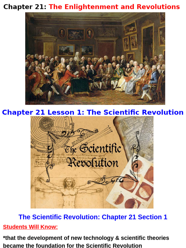 Scientific Revolution Overview and Impact | PDF | Scientific Revolution ...