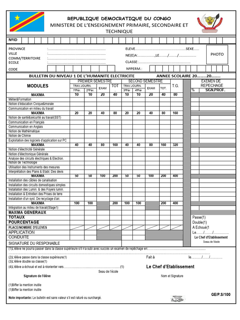bulletin-scolaire-lectricit-2024-rdc-pdf