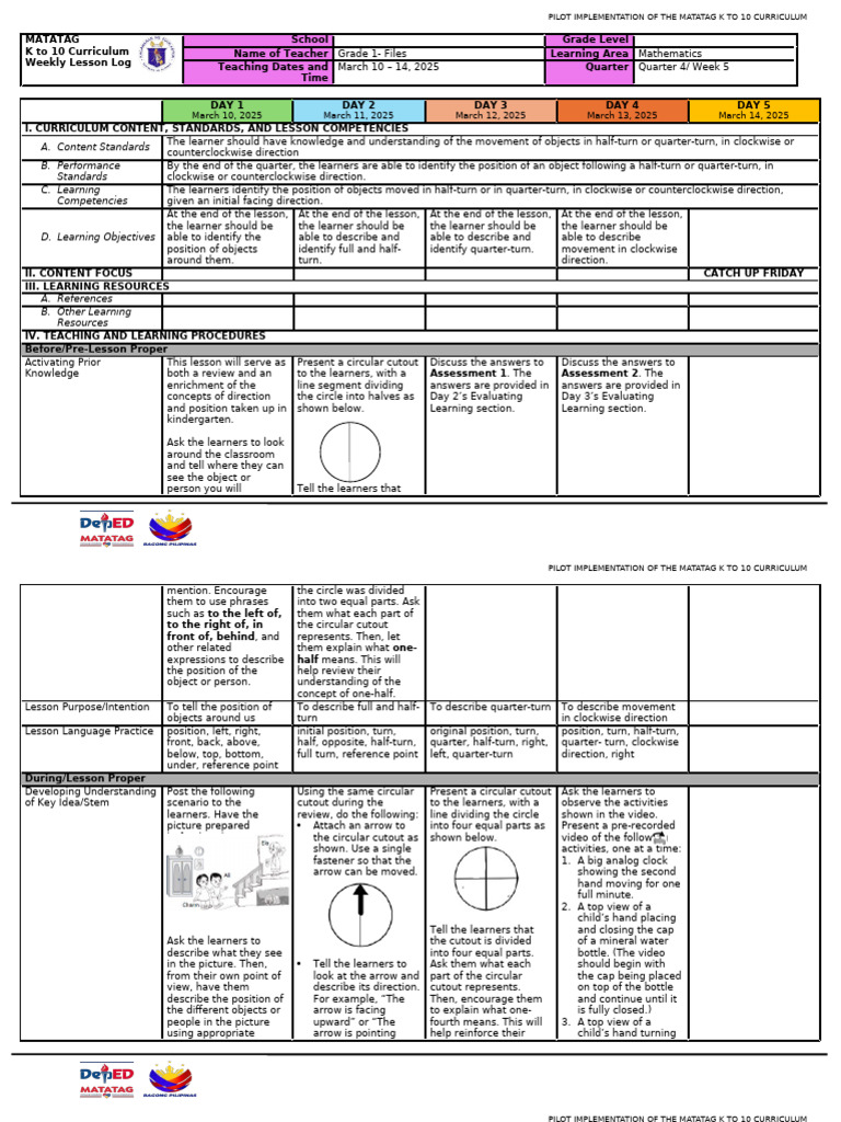 Understanding Directions in Math | PDF | Educational Assessment | Learning