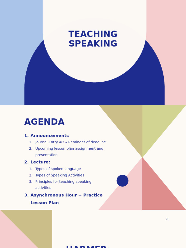 Teaching Speaking Week 4 | PDF | Semantics | Fluency
