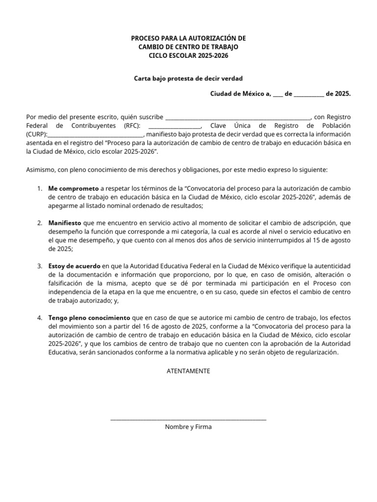 Manifiesto de Verdad para Cambio Laboral 2025 | PDF