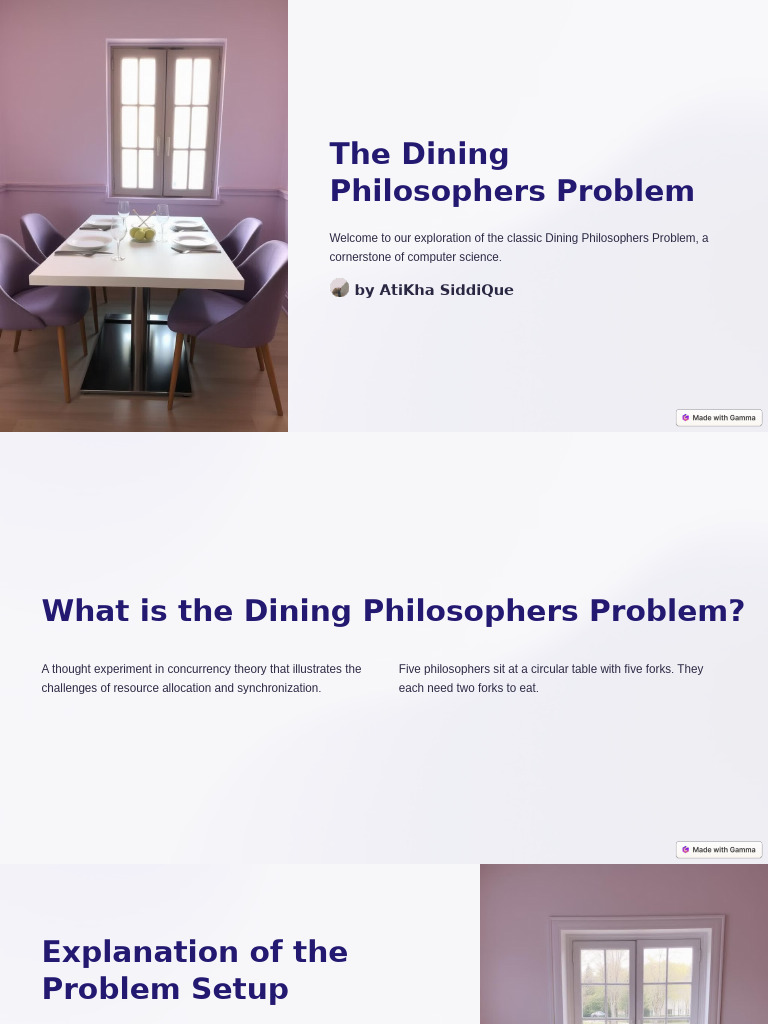 Understanding the Dining Philosophers Problem | PDF | Computing ...