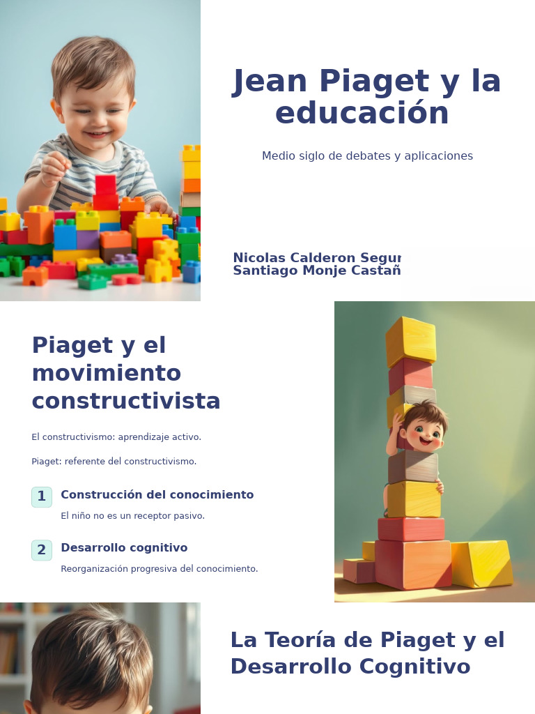 Teoría de Piaget en Educación y Aprendizaje | PDF | Constructivismo ...