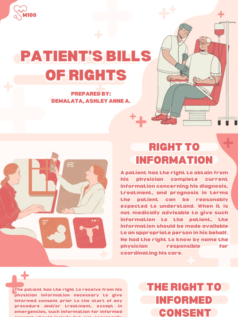 Patient's Bill of Rights Overview | PDF | Informed Consent | Patient