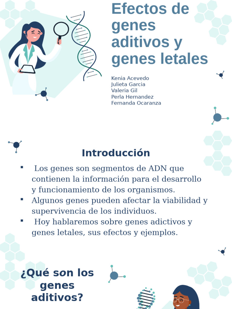 Exposicion de Genetica | PDF | Gene | Dominancia (Genética)