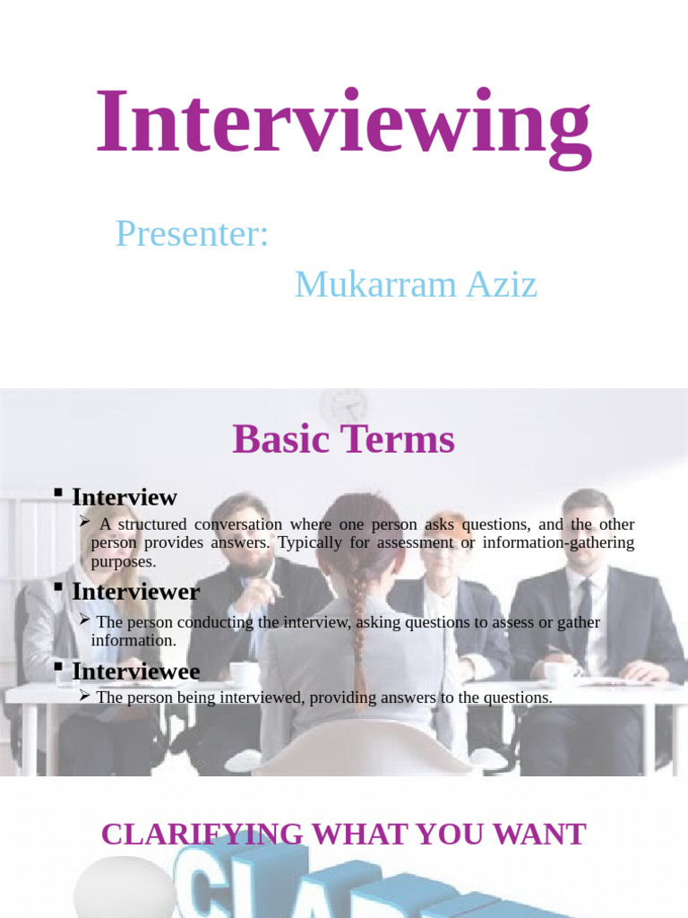 Essential Interviewing Tips and Checklists | PDF
