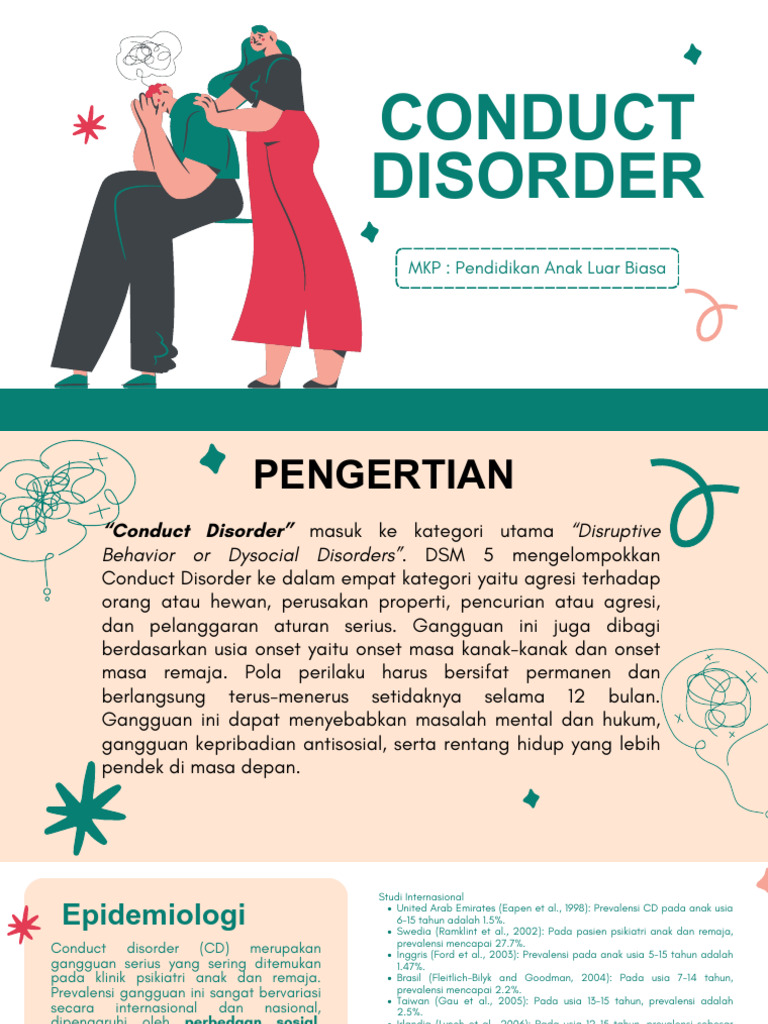 Pemahaman Conduct Disorder pada Anak | PDF