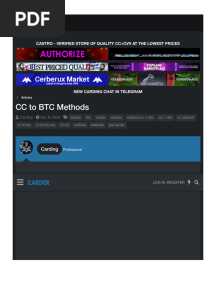 CC to BTC Methods _ Carding Forum for Professional Carders