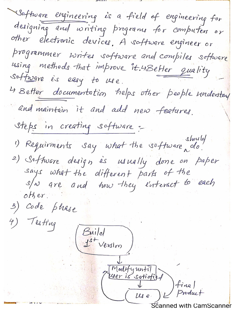 SE Unit 1 | PDF