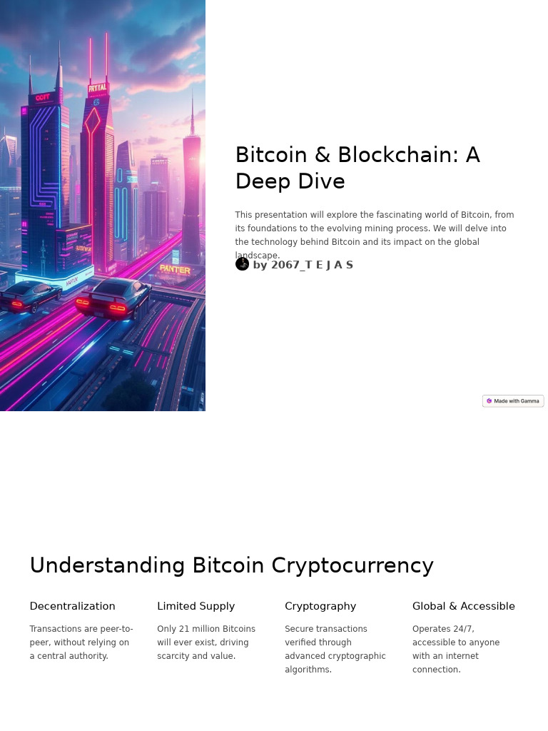 Bitcoin Mining: Process & Future Insights | PDF | Cryptocurrency | Bitcoin