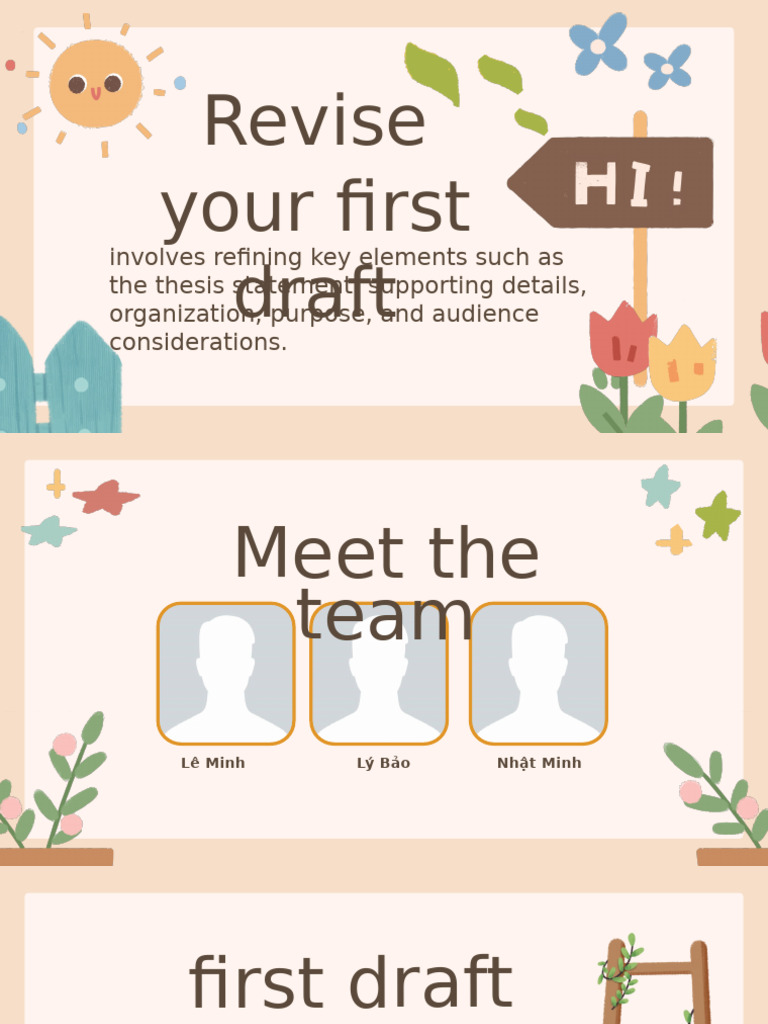 Revise Your First Draft Effectively | PDF | Essays | Argument