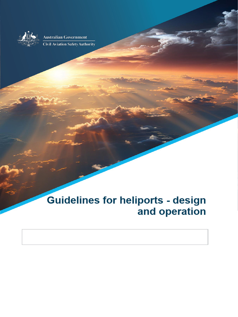 Advisory Circular 139 R 01 Guidelines For Heliports Design and ...
