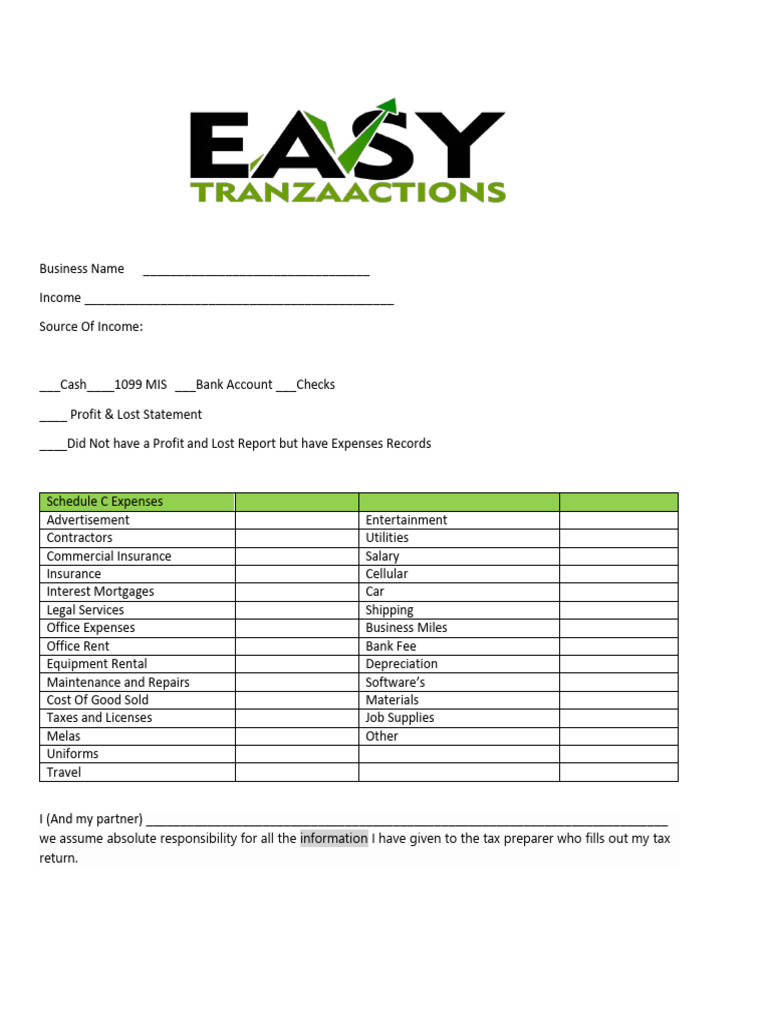 Business Income and Expense Report Template | PDF