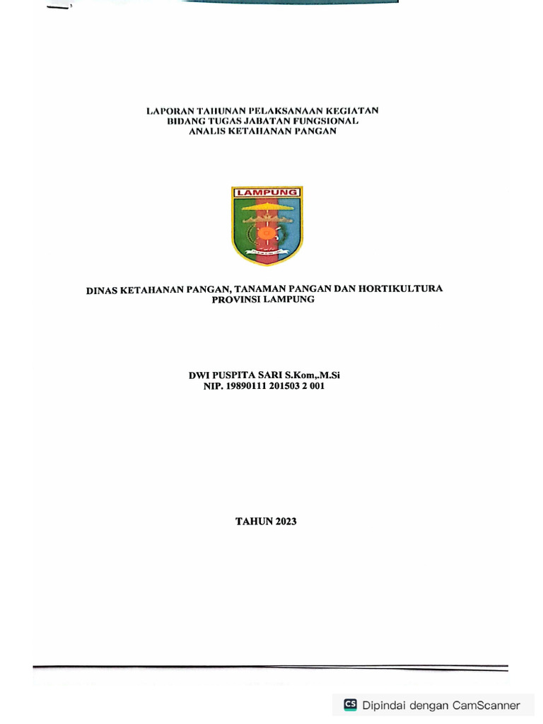 Laporan Tahunan 2023 Dwi Puspita Sari Pdf