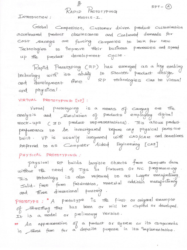 Notes - Module 1 & 2 | PDF