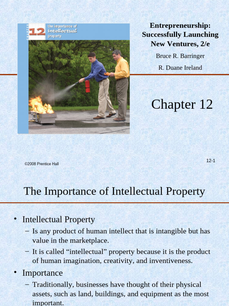 Chapter 2 - 2 - Intellectual Property | PDF | Patent | Trade Secret