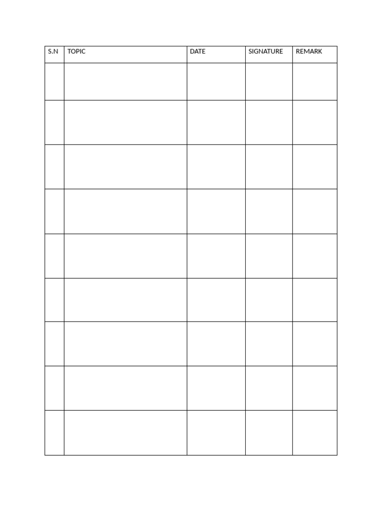 Table | PDF
