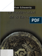 Echeverria Bolivar - La Modernidad de Lo Barroco