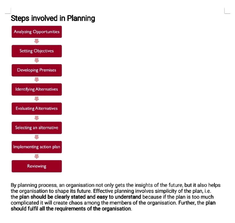 13 Steps in Planning | PDF