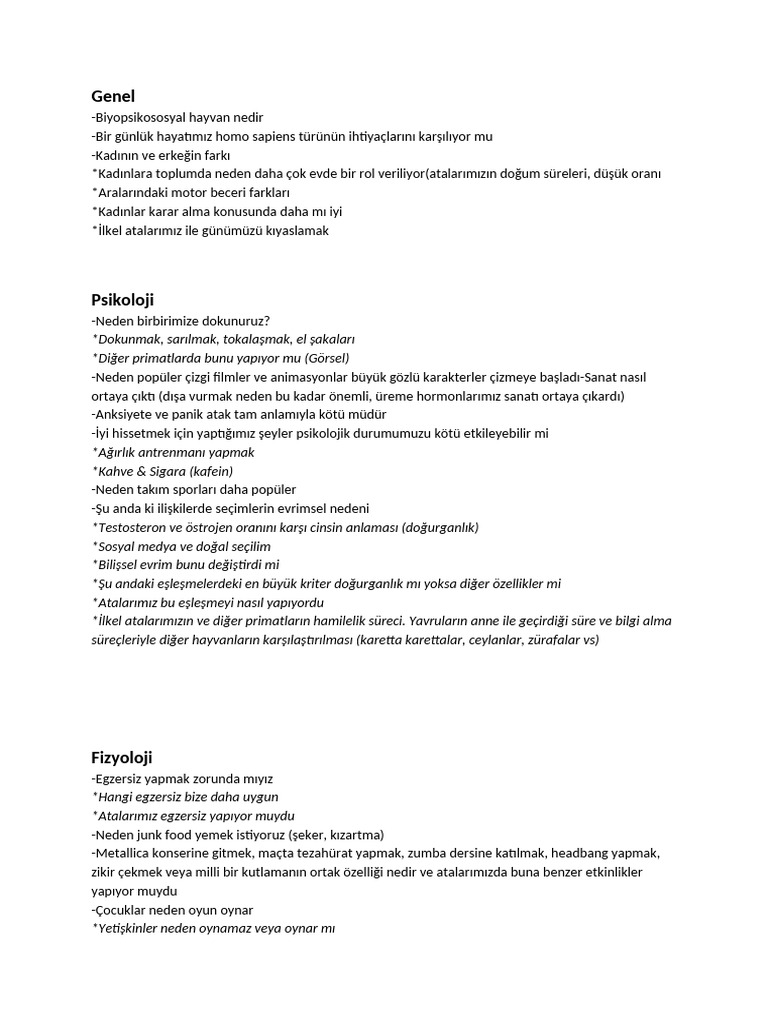 Sorular | PDF