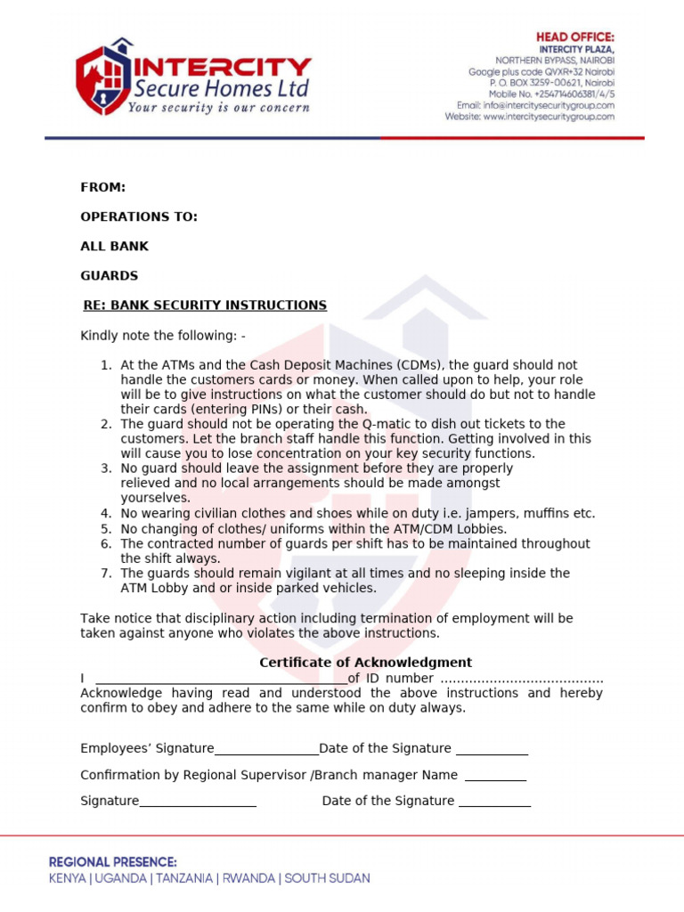 Banks Assignments Instructions | PDF