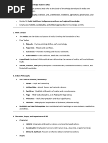 Indian Knowledge Systems-unit-1