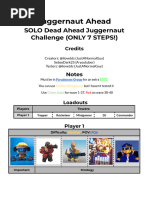 Juggernaut Strategy for Roblox TDS | PDF | Video Games | Gaming