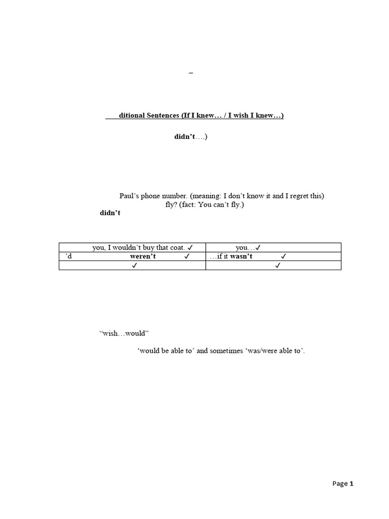 2024 25 ENG S1 GRAM IF WS2 Ss | PDF | Linguistics