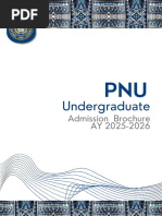 PNU Graduate Admission Guide 2024-2025 | PDF | The Arts | Physical ...