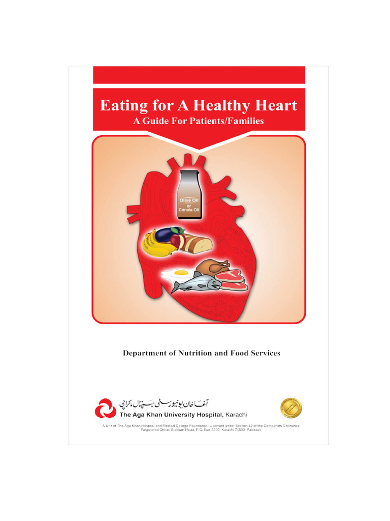 Eating For A Healthy Heart (English) - 2018 | PDF | Whole Grain | Fat
