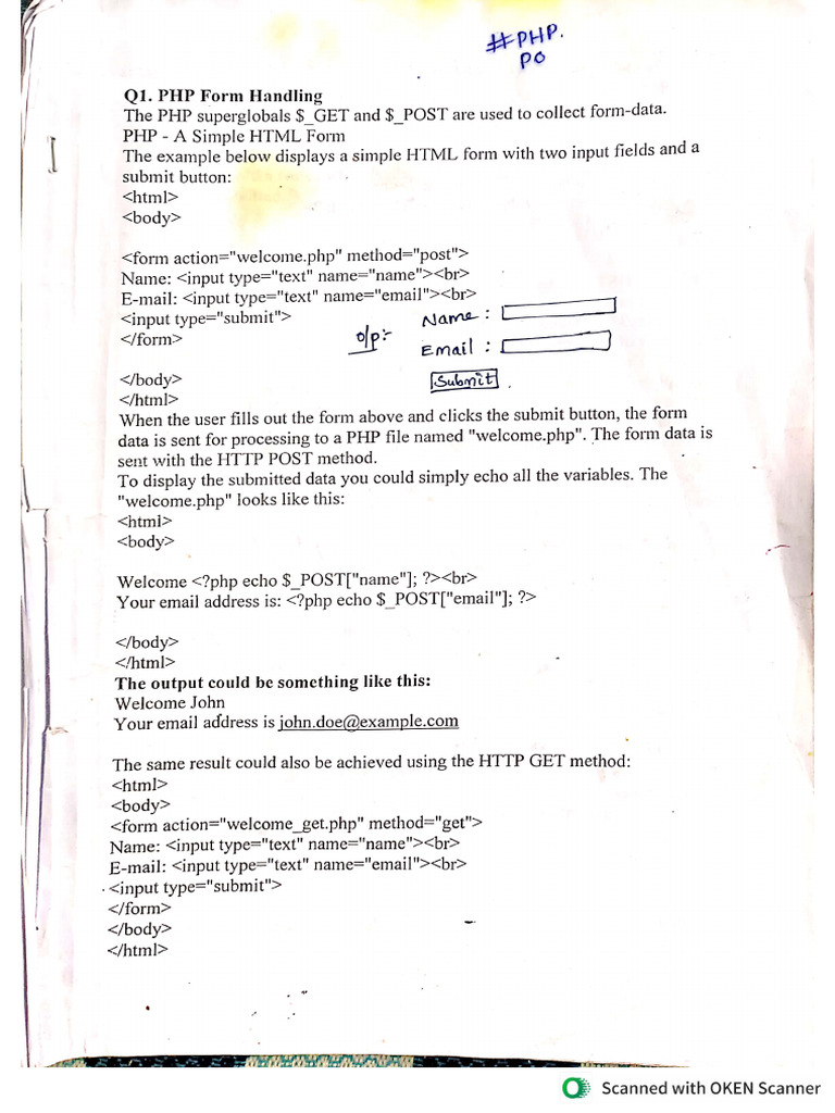 PHP Unit-3 | PDF
