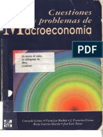 Libro Cues Ti Ones y Problemas de Macro Eco No Mia - Consuelo Gamez