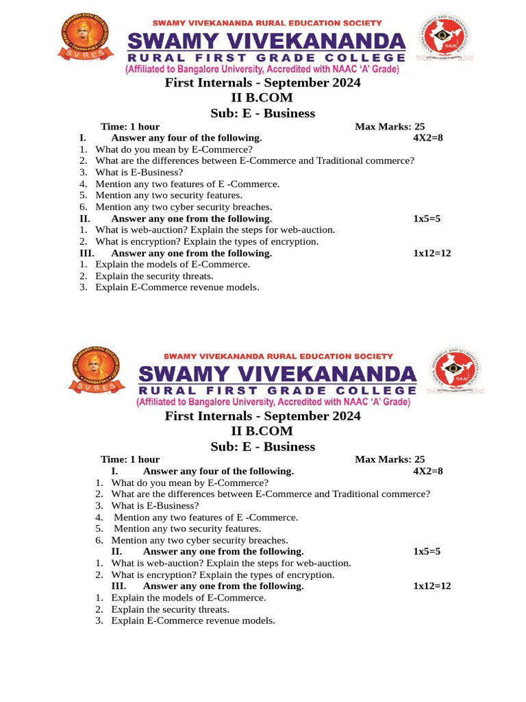 EB QP 25 Marks 2024 Sept | PDF
