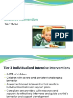 Intensive Intervention-Tier Three Presentation