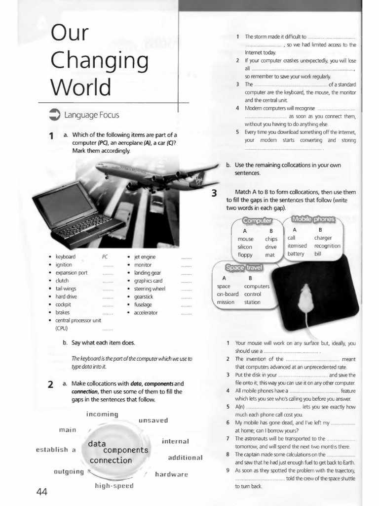 Our Changing World C1 WB | PDF