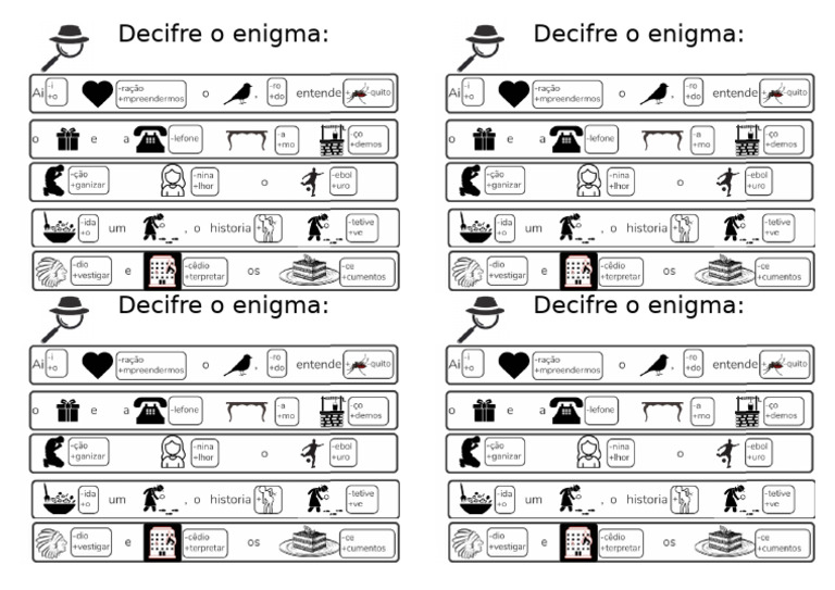 Decifre o Enigma | PDF