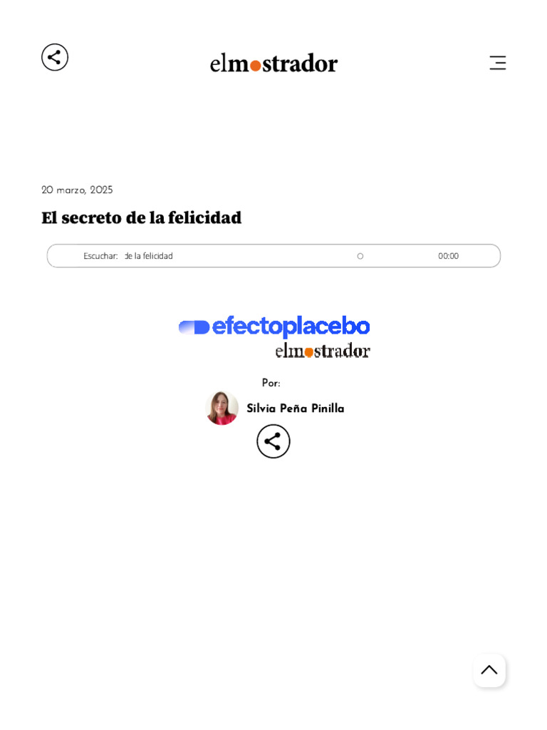El Secreto de La Felicidad | PDF | Felicidad