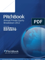 PitchBook PE Breakdown 2012