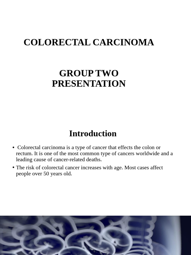 Colorectal Cancer: Symptoms and Risks | PDF | Colorectal Cancer | Cancer