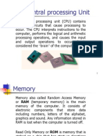 The Central Processing Unit