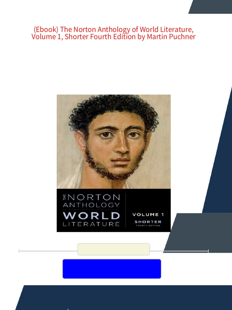 The Norton Anthology Of English Literature 8th Ed. Vol. A