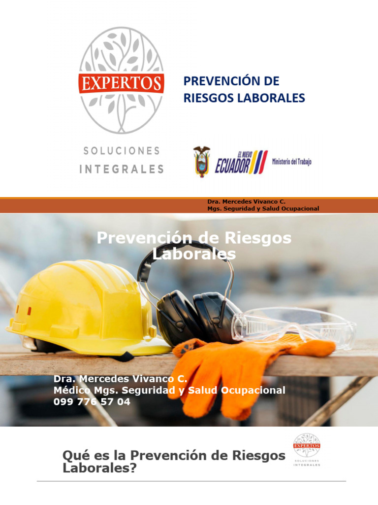 Prevención de Riesgos Laborales Efectiva | PDF | Seguridad y salud ...