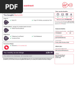 O2 Pay Monthly Mobile Agreement Summary | PDF | Credit Card | Payments