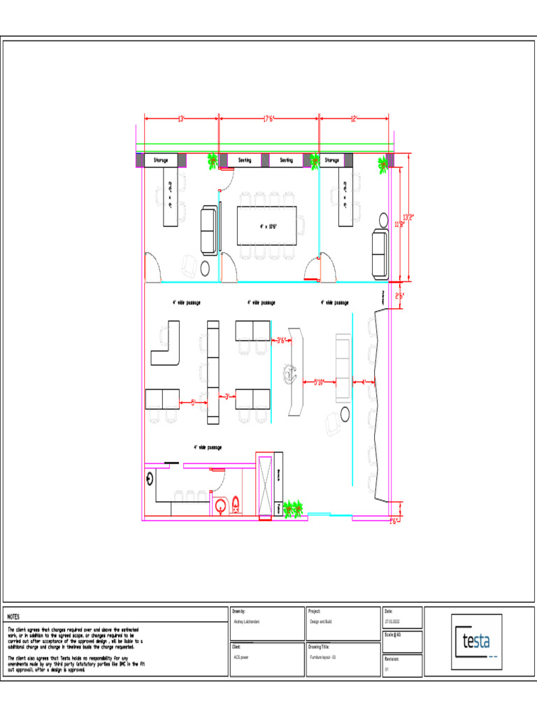 ACS Furniture layout 03_01 | PDF